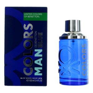 Colors De Benetton Man Blue By Benetton 3.4 oz EDT Spray for Men