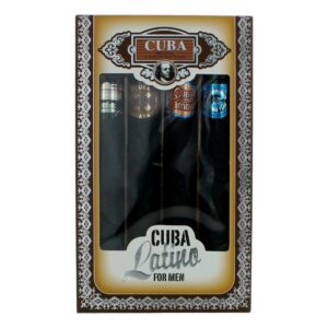 Cuba Latino By Cuba 4 Piece Gift Set for Men