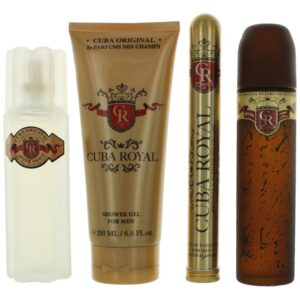 Cuba Royal By Cuba 4 Piece Gift Set for Men