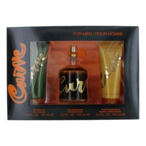 Curve By Liz Claiborne 3 Piece Gift Set for Men with 4.2 oz