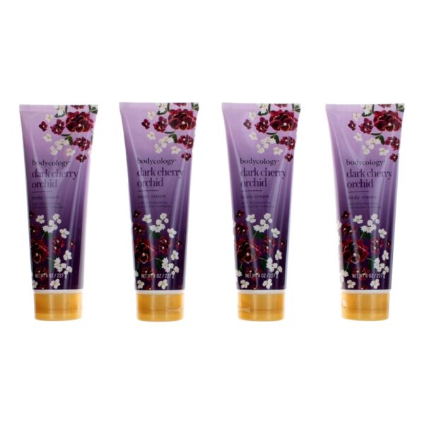 Dark Cherry Orchid By Bodycology 4 Pack 8oz Moisturizing Body Cream women