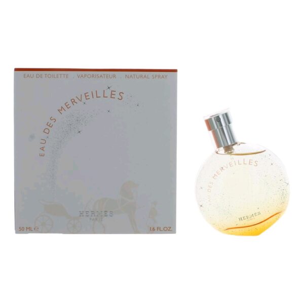 Eau Des Merveilles By Hermes 1.6 oz EDT Spray for Women