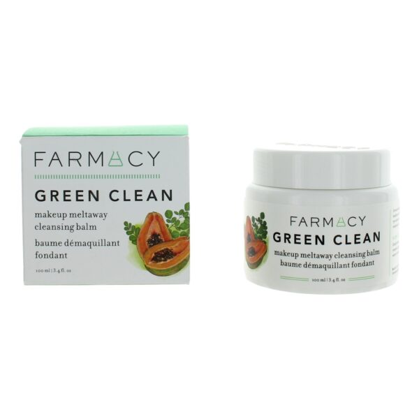 Farmacy Green Clean By Farmacy 3.4oz Makeup Meltaway Cleansing Balm .