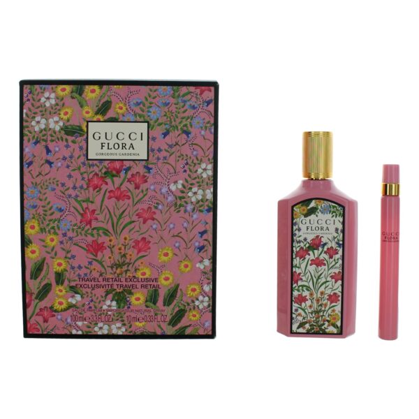 Flora Gorgeous Gardenia By Gucci 2 Piece Gift Set for Women