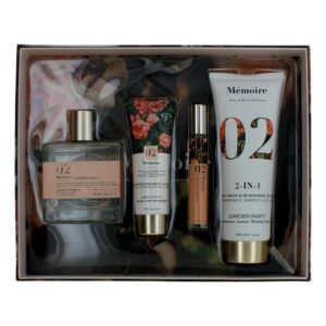 Garden Party By Memoire Archives 4 Piece Gift Set for Unisex