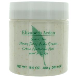 Green Tea By Elizabeth Arden 16.9 oz Honey Drops Body Cream for Women