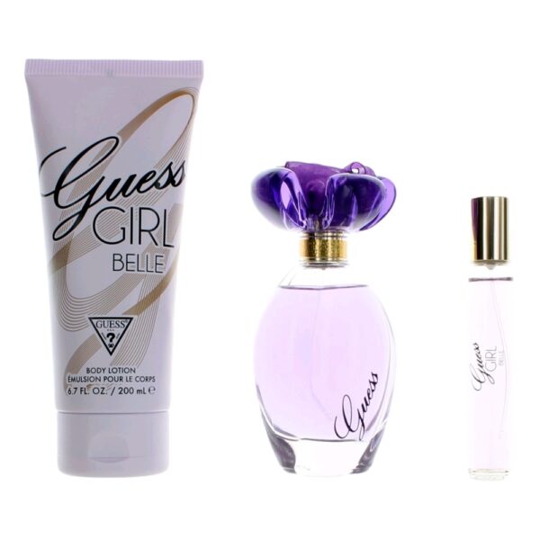 Guess Girl Belle By Guess 3 Piece Gift Set for Women