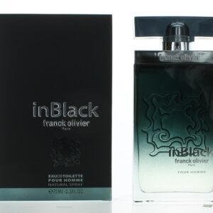 In Black By Franck Olivier 2.5 oz EDT Spray for Men