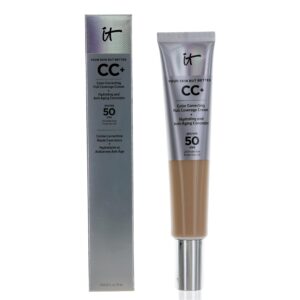 It Cosmetics CC Cream Full Coverage Cream By It Cosmetics 2.53 oz Color Correcting Foundation SPF 50- Fair