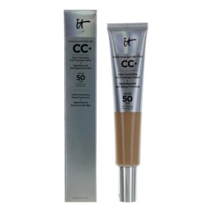 It Cosmetics CC Cream Full Coverage Cream By It Cosmetics 2.53 oz Color Correcting Foundation SPF 50- Light Medium