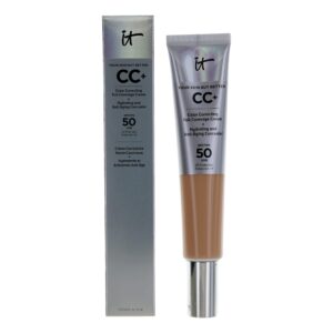 It Cosmetics CC Cream Full Coverage Cream By It Cosmetics 2.53 oz Color Correcting Foundation SPF 50- Medium