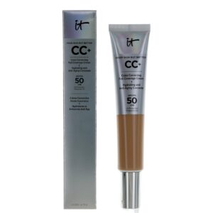 It Cosmetics CC Cream Full Coverage Cream By It Cosmetics 2.53 oz Color Correcting Foundation SPF 50- Neutral Medium