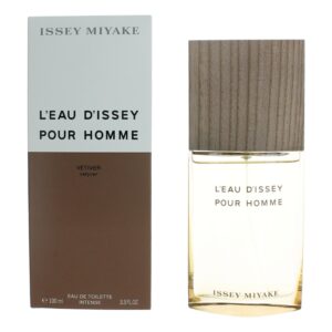 L'Eau D'Issey Pour Homme Vetiver By Issey Miyake 3.3oz EDT Intense Spray men