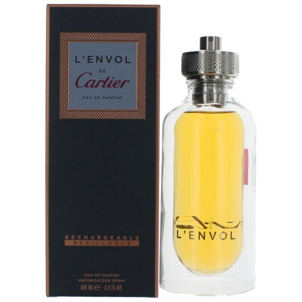 L'Envol By Cartier 3.3 oz Refillable EDP Spray for Men