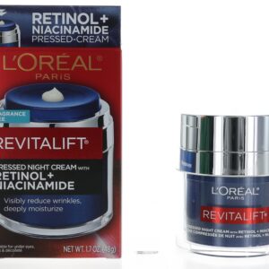 L'Oreal Revitalift By L'Oreal 1.7oz Pressed Night Cream with Retinol + Niacinamide