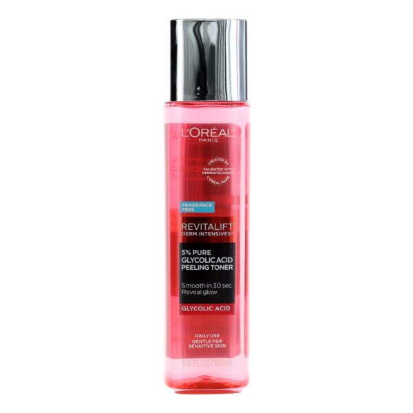 L'Oreal Revitalift Derm Intensives By L'Oreal 6oz 5% Pure Glycolic Acid Peeling Toner