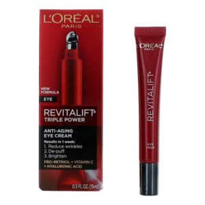 L'Oreal Revitalift Triple Power By L'Oreal .5 oz Anti-Aging Eye Cream