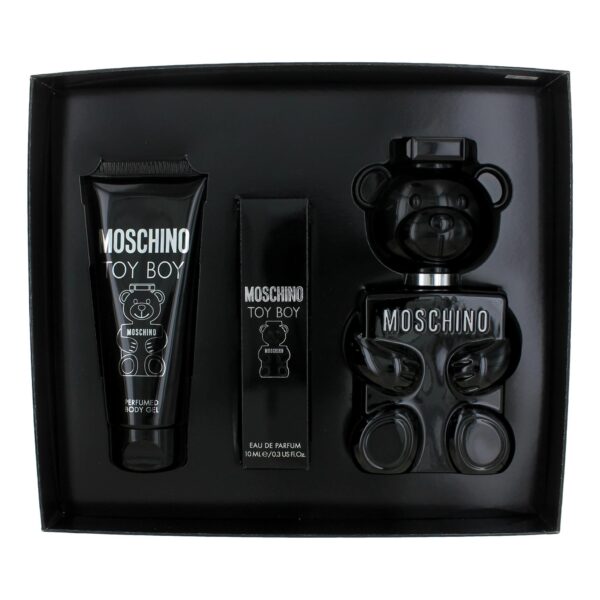 Moschino Toy Boy By Moschino 3 Piece Gift Set for Men