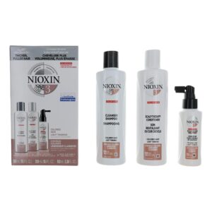 Nioxin 3D Care System Kit 3 - For Colored Hair Light Thinning Balanced Moisture By