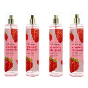 Strawberry Cheesecake By Bodycology 4 Pack 8 oz Fragrance Mist women