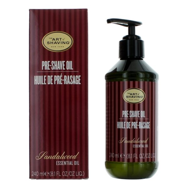 The Art Of Shaving Sandalwood By The Art of Shaving 8.1oz Pre-Shave Oil men