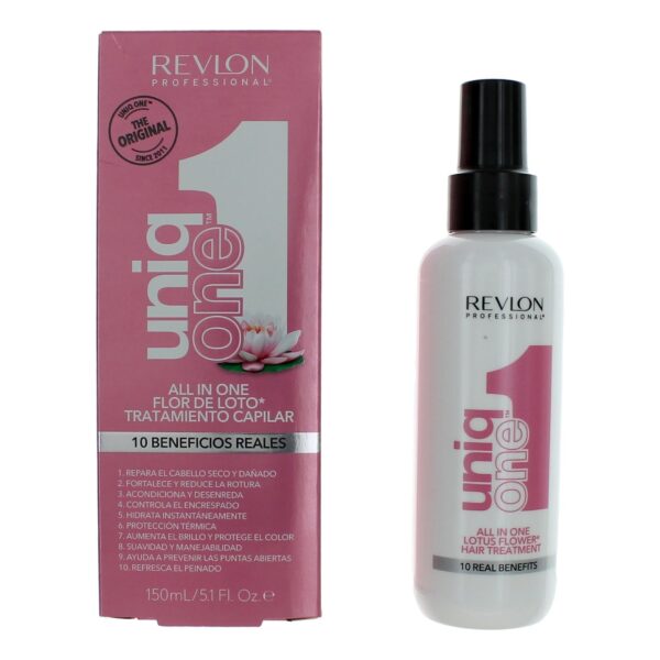 UniqOne All In One Lotus Flower Hair Treatment By Revlon 5.1oz Hair Treatment