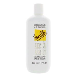 Vanilla By Alyssa Ashley 17 oz Bubbling Bath & Shower Gel for Women