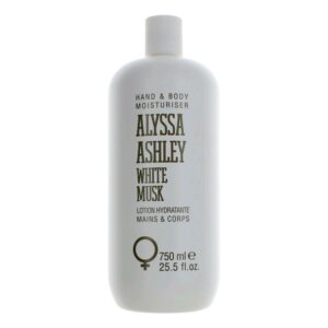 White Musk By Alyssa Ashley 25.5 oz Hand & Body Moisturizer for Women