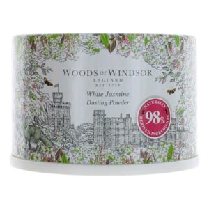 Woods Of Windsor White Jasmine By Woods Of Windsor 3.5oz Dusting Powder with Puff women