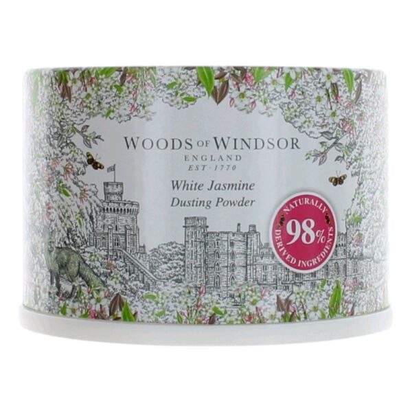 Woods Of Windsor White Jasmine By Woods Of Windsor 3.5oz Dusting Powder with Puff women