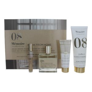 Work From Home By Memoire Archives 4 Piece Gift Set for Unisex