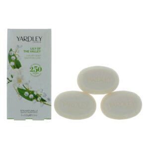 Yardley Lily of the Valley By Yardley of London 3 x 3.5oz Luxury Soap women